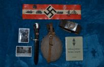 Enorme lotto tedesco seconda guerra mondiale appartenuto ad un giovane milite della Hitler Jugend cod hjkonvolut