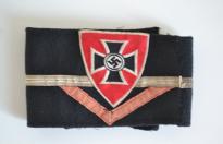 Rara fascia da braccio nazista originale da reduce della prima guerra mondiale cod armbandkreuz1