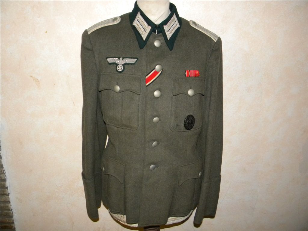 Divisa Tedesca Seconda Guerra Mondiale Uniformi - Giacche - Spettacolare giacca tedesca da ufficiale heer ww2 n.90