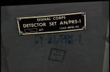 Raro metal detector seconda guerra mondialeU.S. ARMY SIGNAL CORP DETECTOR SET AN/PRS-1