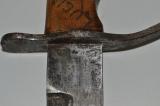Bel pugnale fascista mod 35 M.V.S.N. di primo tipo da truppa con manico inciso n. coc