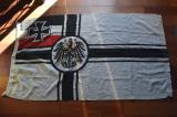 Rara bandiera tedesca della marina imperiale utilizzata dalla KRIEGSMARINE nella seconda guerra mondiale cod w1w2