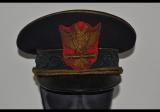 Ultrararo spettacolare berretto da leader fascista del PNF ALBANESE cod ALB2