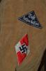 splendida giacca tedesca femminile della organizzazione nazista BDM (Bund Deutscher Mädel)   n.1