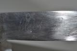 Rarissimo coltello tedesco fahrtenmesser HJ della gioventu' hitleriana di primo tipo con motto sulla lama del produttore GRAWISO   di Solingen cod hjgra
