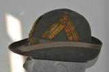Splendido e raro berretto all'alpina da ufficiale della REGIA GUARDIA DI FINANZA periodo anni trenta cod gdfcap