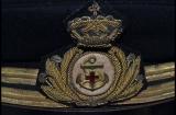 Splendido berretto italiano seconda guerra mondiale da ufficiale (tenente) medico cod med