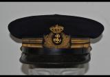 Bellissimo berretto da ufficiale Regia Marina da ufficiale motorista armi navali cod rm41r 