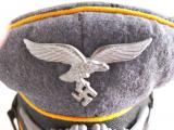 Rara Uniforme ( giacca schirmmutze e cintura con fondina) da pilota della Luftwaffe unteruffizier cod untlwpi