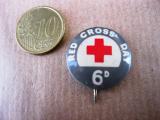RED CROSS DAY COMMONWEALTH PIN