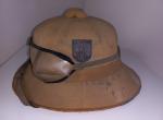 Free-range German tropical helmet DAK WH n.166