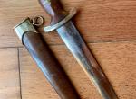 RAREST germany ww2 SA first type m33 dagger COD SADOLCH