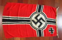 Ruspante bandiera tedesca ww2 KRIEGSFLAGGE  da combattimento mis 80x135 cm n.89