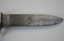 Raro coltello tedesco della gioventu' hitleriana transizionale con motto 