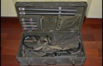 Raro metal detector seconda guerra mondialeU.S. ARMY SIGNAL CORP DETECTOR SET AN/PRS-1