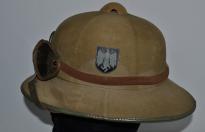 Bellissimo casco tropicale tedesco ww2 tropenhelm AFRIKAKORPS della heer n147