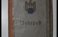 Splendido libretto militare tedesco seconda guerra mondiale Wehrpass con foto cod wh3