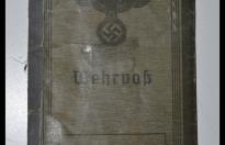 Splendido libretto militare tedesco seconda guerra mondiale Wehrpass con foto cod wh5