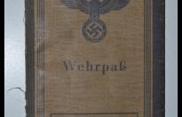 Splendido libretto militare tedesco seconda guerra mondiale Wehrpass con foto cod wh2