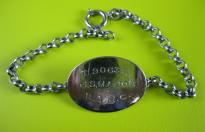 US ARMY DOG TAG OFFICIAL BRACELET