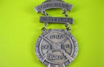 NRA 50 FT AWARD  MARKSMAN FIRST CLASS BADGE VIETNAM WAR PERIOD