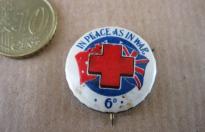 IN PEACE AS IN WAR AUSTRALIAN RED CROSS PIN