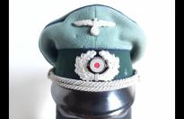Raro berretto tedesco ww2 schirmmutze da ufficiale di sanita' cod medcap42