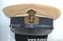 Bel berretto italiano ww2  da ufficiale della regia marina estivo cod FTO45
