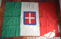 Stupenda bandiera italiana con scudo sabaudo n. rmxs