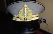 Spettacolare e raro berretto prebellico  fascista da ufficiale della MVSN (Milizia Volontaria Sicurezza Nazionale)
