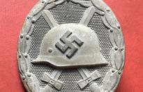 Splendido distintivo tedesco ww2 da ferito di guerra classe argento cod 1941