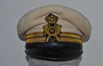 Rarissimo berretto coloniale italiano da ufficiale dei CACCIATORI D'AFRICA  cod ccafr