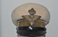 Rarissimo berretto italiano seconda guerra mondiale da generale di brigata in tessuto bianco cod genbia