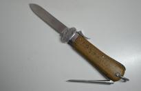 Splendido e raro coltello gravitazionale tedesco di primo tipo da paracadutista  seconda guerra mondiale ritrovamento da famiglia nel mantovano prod. Paul WEYERSBERG  cod PW2