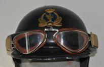 Ultrararo casco fascista da motociclista della MILIZIA STRADALE cod mstrad