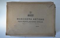 Maschera antigas italiana per popolazione civile seconda guerra mondiale in box cod magasciv