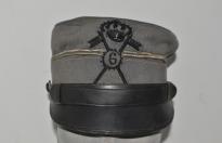 Splendido nonche' rarissimo berretto mod 909  appartenuto ad un ufficiale italiano del 6° regg. 