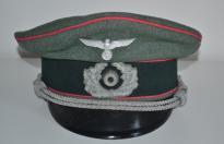 Rarissimo berretto tedesco ww2 da ufficiale panzer cod panzuffizie