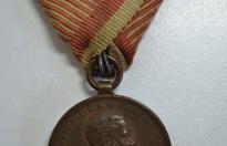 Bellissima medaglia al valore in bronzo austriaca cod au1