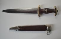 Bellissima e rara daga nazista delle SA primo tipo m33 produttore raro F. HERDER di Solingen cod HER