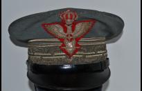 Interessante berretto italiano da generale di divisione della seconda guerra mondiale cod K11