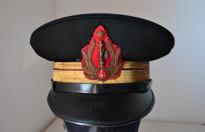 Rarissimo berretto fascista da ufficiale SENIORE (maggiore) della 4^ legione MVSN COD DE11