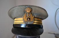 Rarissimo berretto italiano mod 34 da centurione (capitano) della 4^ legione milizia postelegrafonica cod PT4