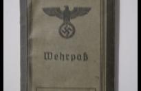 Splendido libretto militare tedesco seconda guerra mondiale Wehrpass con foto cod wh10