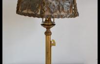 Splendida rara lampada del ventennio fascista in ottone cod FAOTT