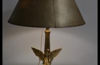 Splendida grande lampada da tavolo tedesca originale  periodo nazista cod lana