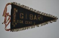Rarissima splendida fiamma fascista dell'organizzazione ONB di Bari  misura cm 48xcm 30  cod GIBA