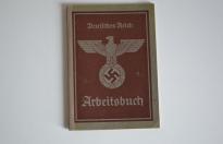 Libretto lavoro tedesco nazista ARBEITSBUCH 2'tipo cod recht