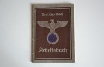 Libretto lavoro tedesco nazista ARBEITSBUCH 2'tipo cod dez