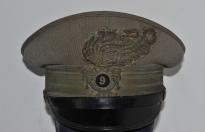Ruspante berretto italiano da maggiore del 9° rgt bersaglieri da soffitta cod 6brs